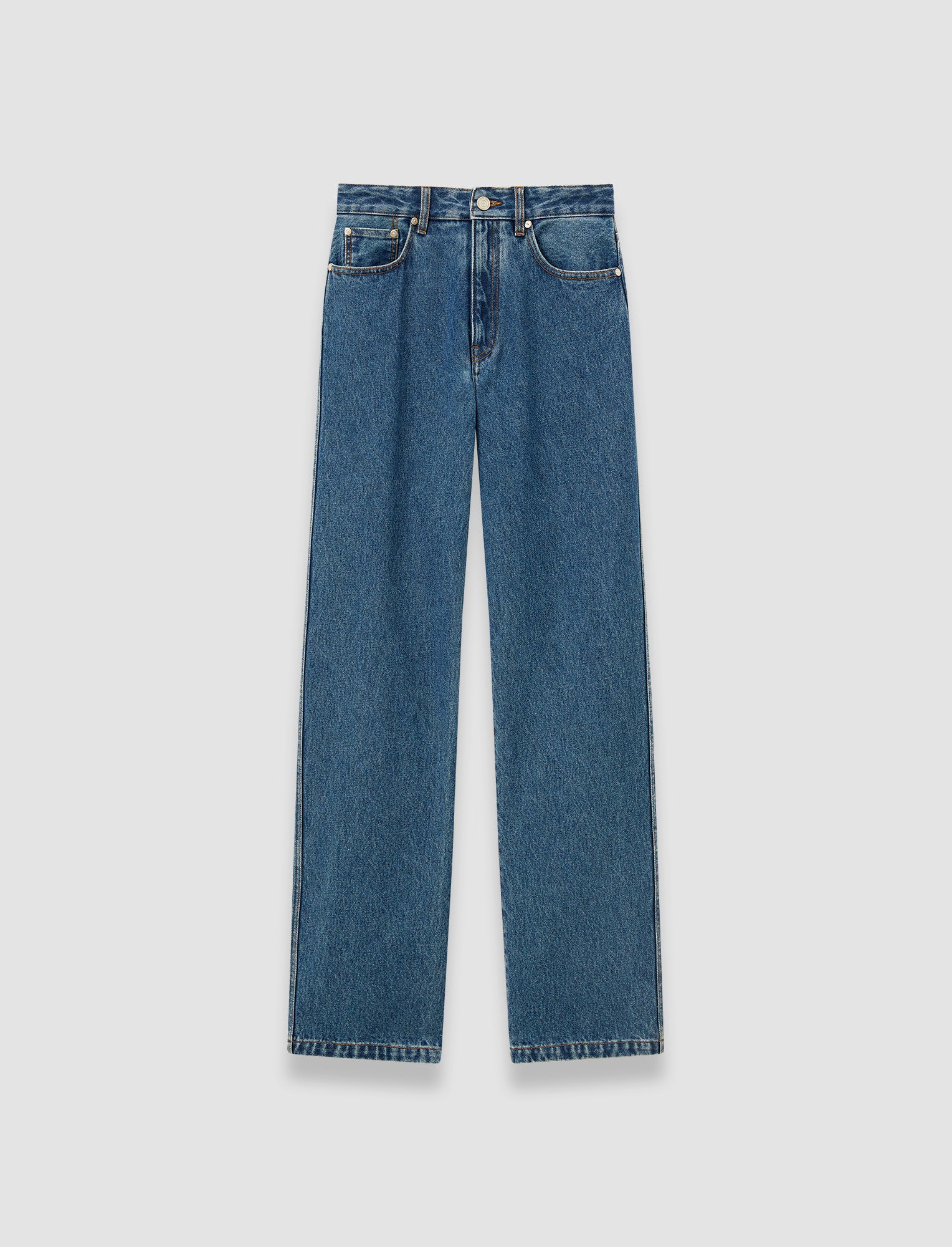 Zamtam Washed Denim Jeans in Blue | JOSEPH GB