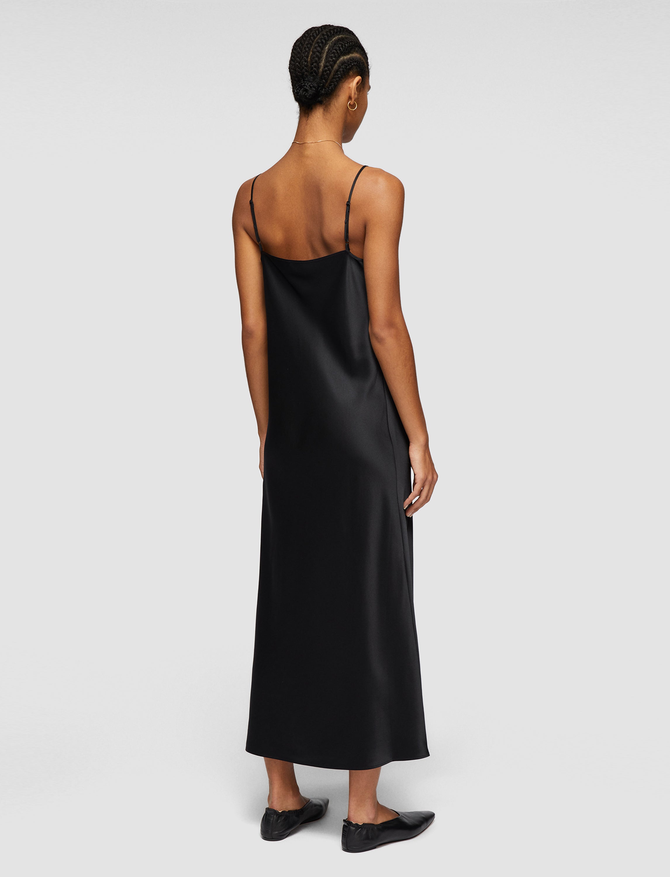 black-silk-satin-clea-dress-JOSEPH