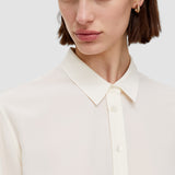 Joe Silk Crepe de Chine Blouse