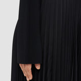 Black Knit Weave Plissé Dubois Dress - Joseph