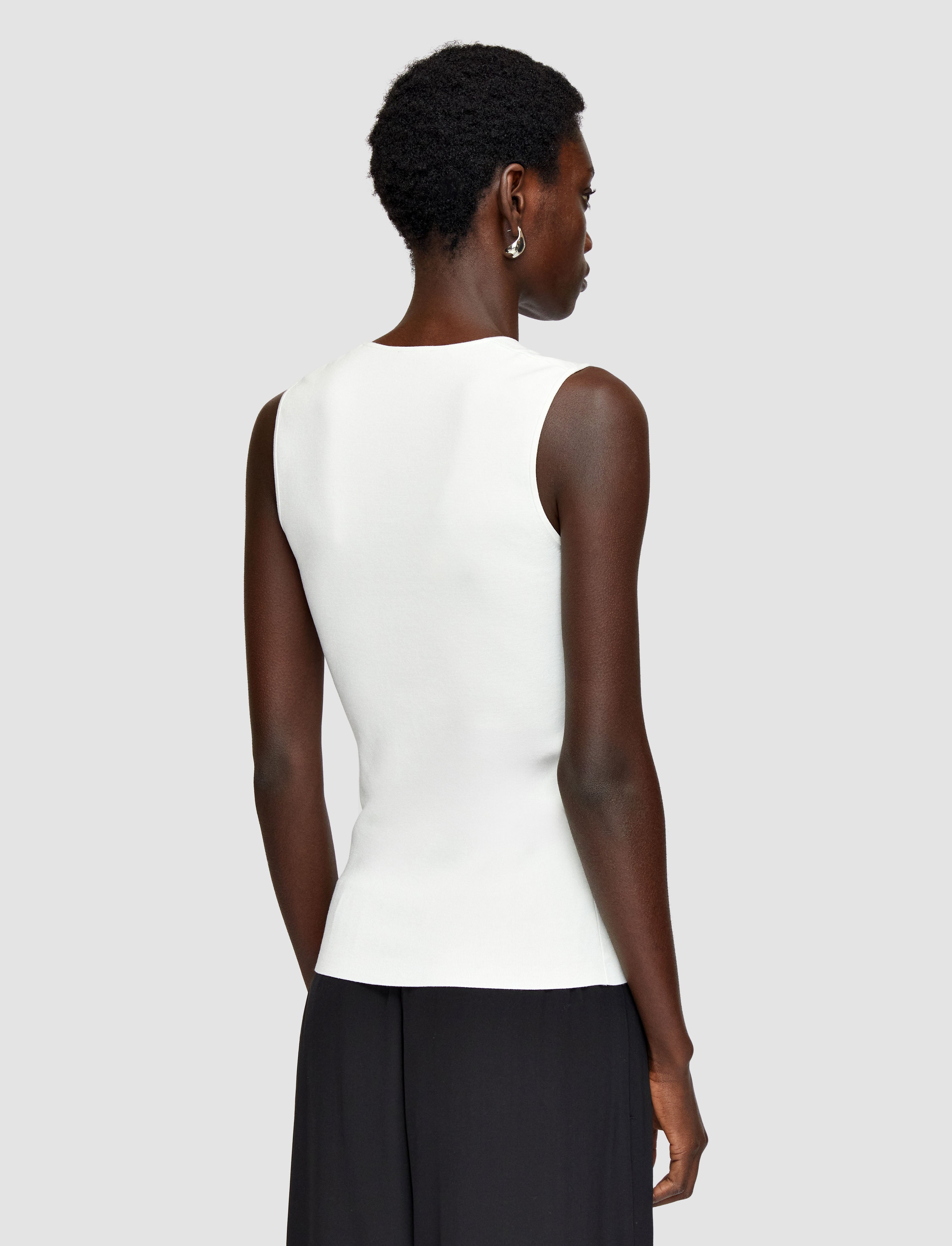 white-silk-stretch-tank-top-JOSEPH