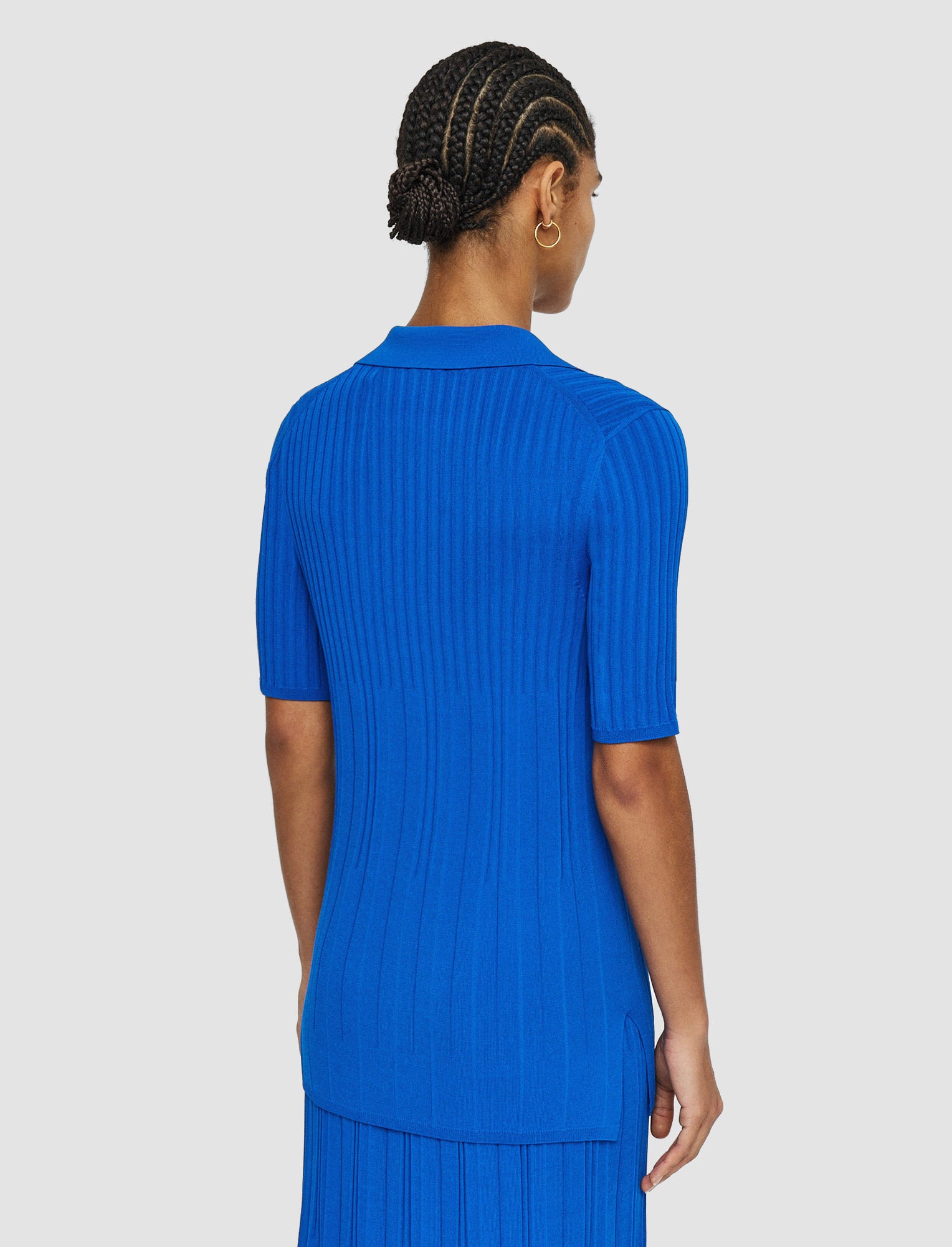 blue-viscose-ribbed-knitted-polo-top-JOSEPH