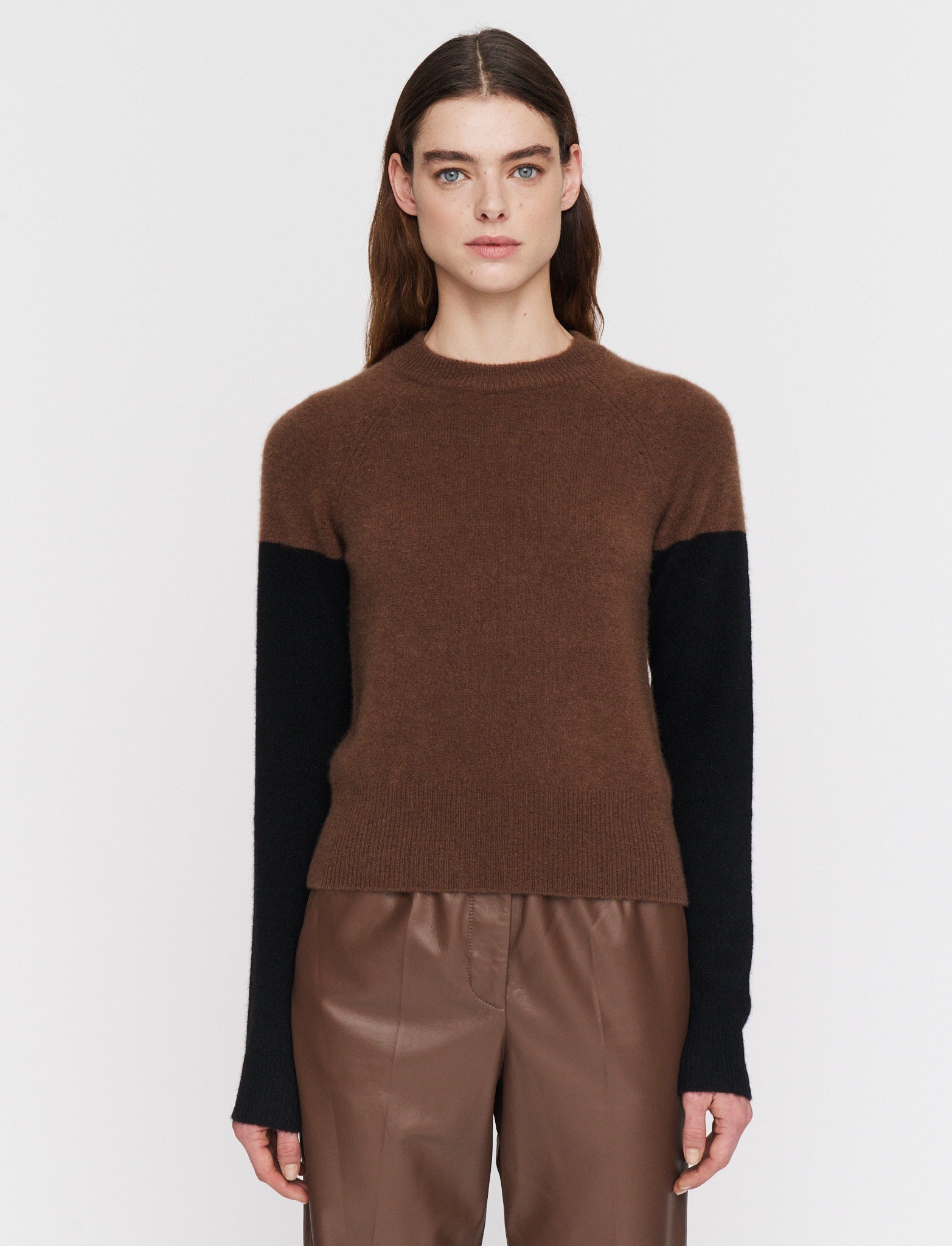 brown-brushed-cashmere-round-neck-jumper-JOSEPH