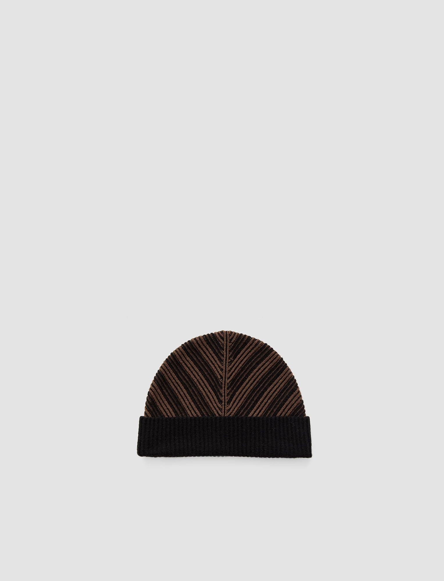 brown-chevron-ribbed-hat-JOSEPH