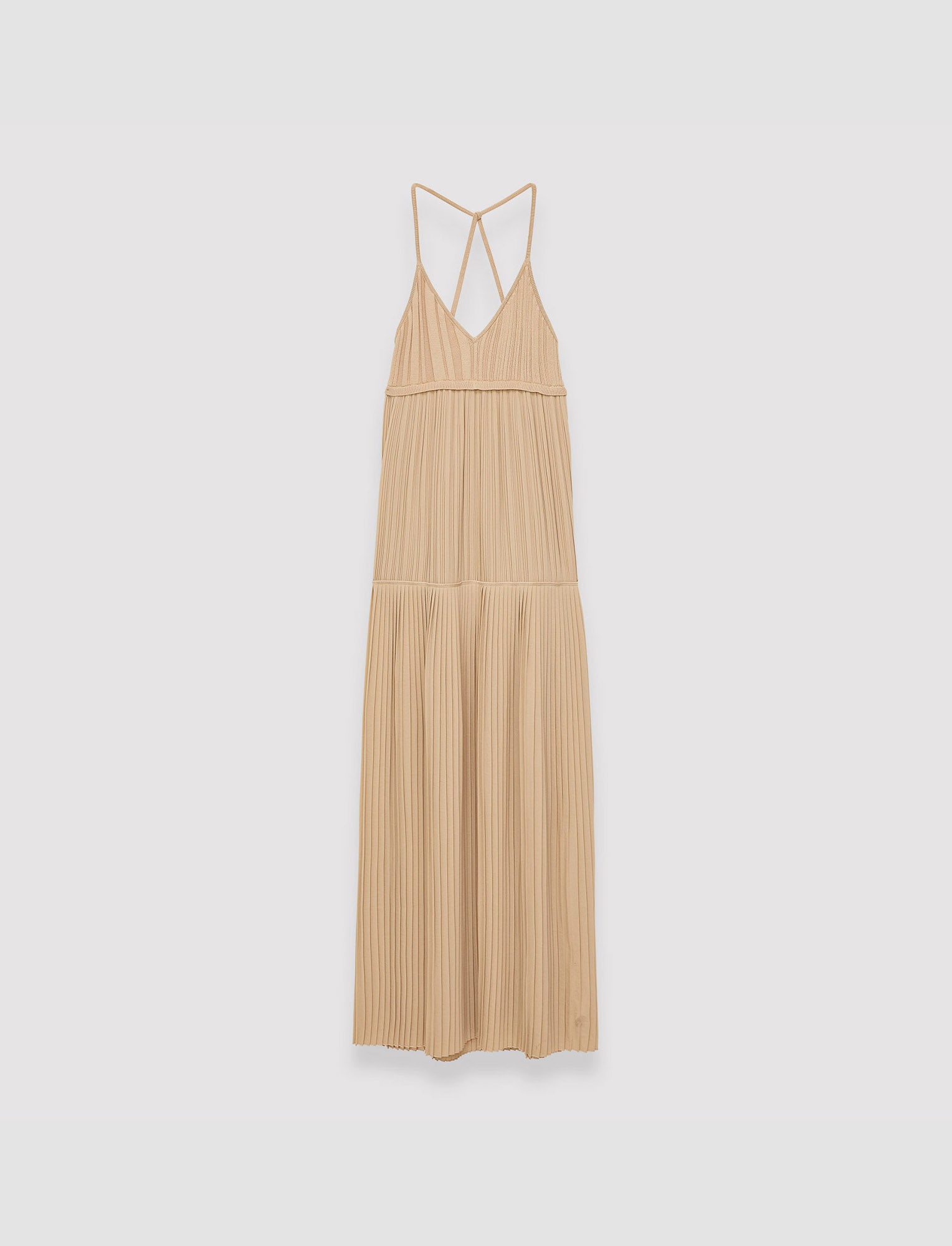 beige-airy-plisse-amicie-dress-JOSEPH