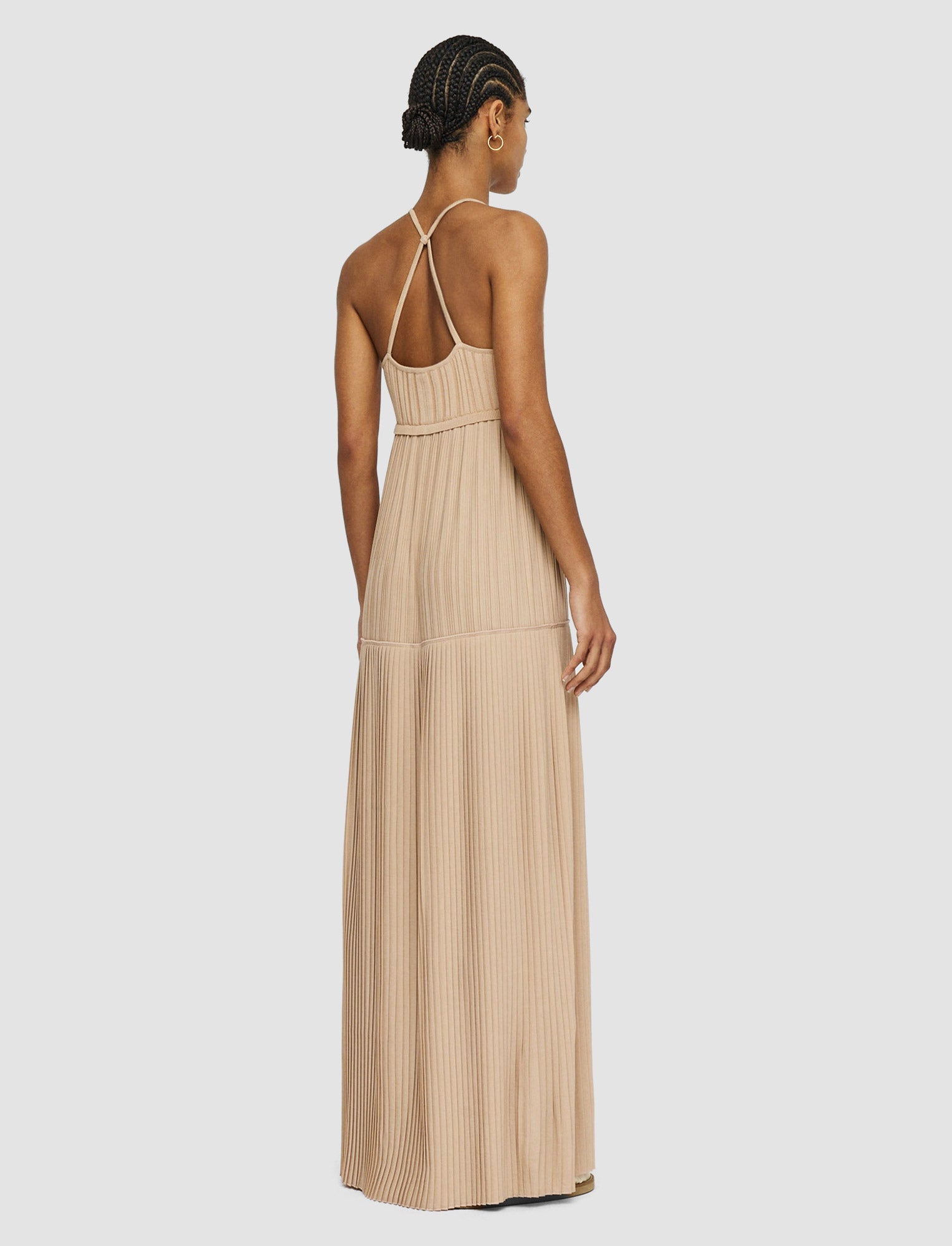 beige-airy-plisse-amicie-dress-JOSEPH