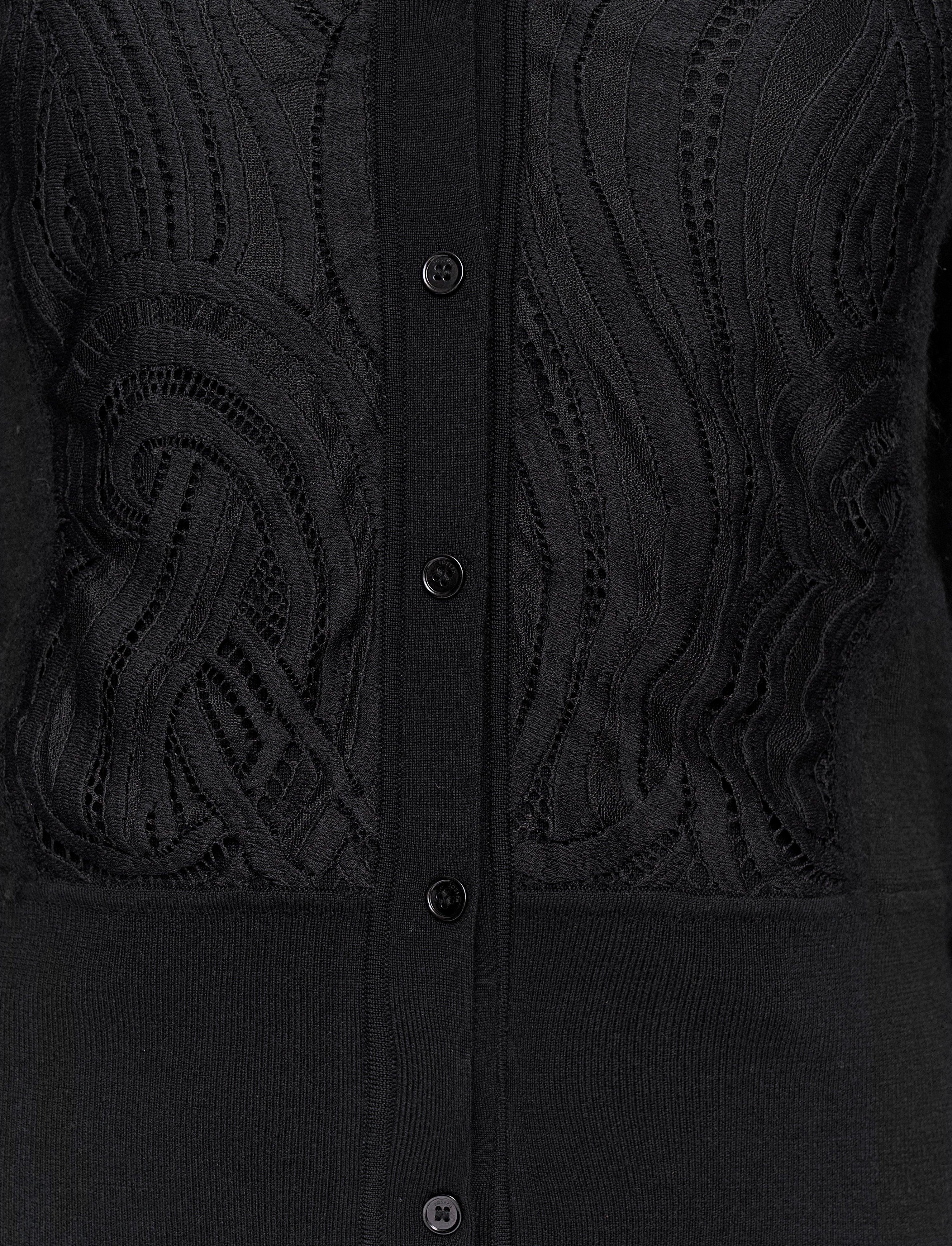 black-lace-knit-cardigan-JOSEPH