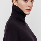 Luxe Cashmere High Neck Jumper