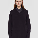 Luxe Cashmere V Neck Jumper