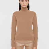 Light Pure Cashmere High Neck Jumper