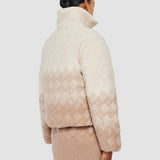 Weave Knit Puffer Jacket