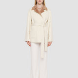 Manteau Arnold réversible en cachemire double face