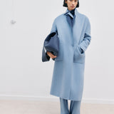 Manteau Edmond réversible en cachemire double face