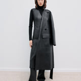 Kosma Leather Stretch Dress