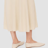 Beige Fine Merino Rib Dress - Joseph