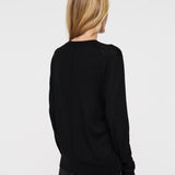 Superfine Cotton Silk Round Neck Jumper