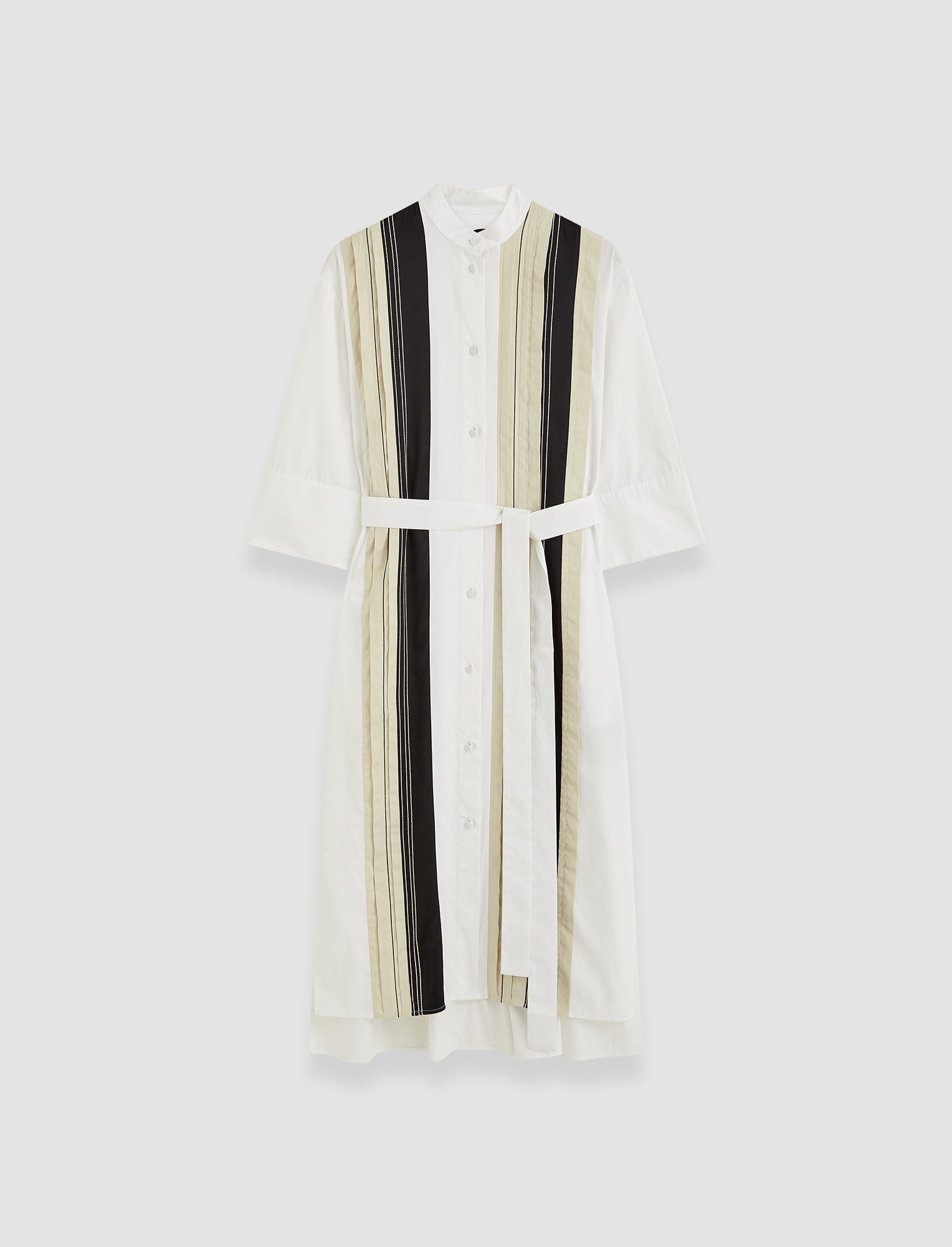 white-mederic-poplin-colour-block-dress-JOSEPH