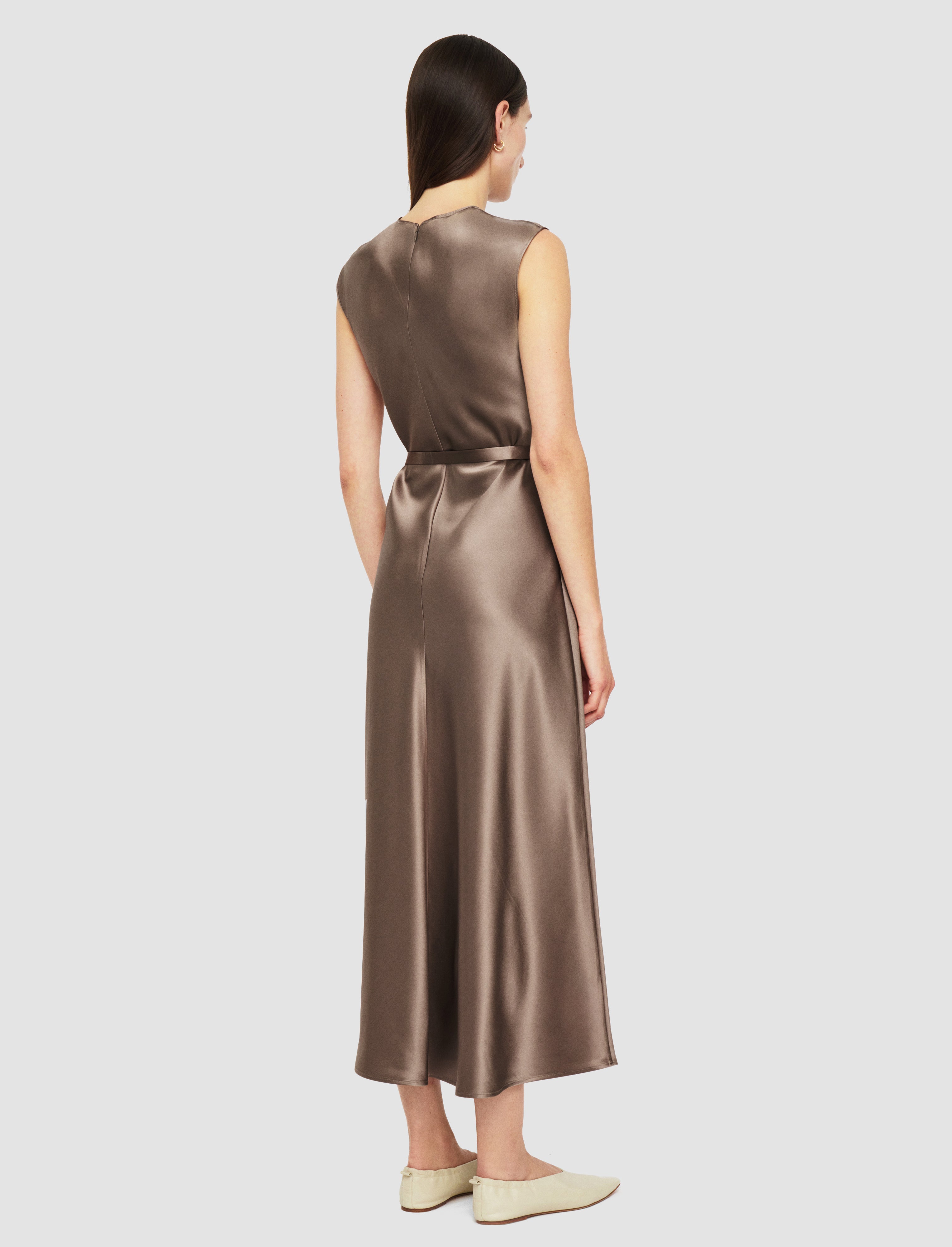 grey-garnier-silk-satin-dress-JOSEPH