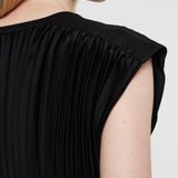 Robe Volta en maille plissée