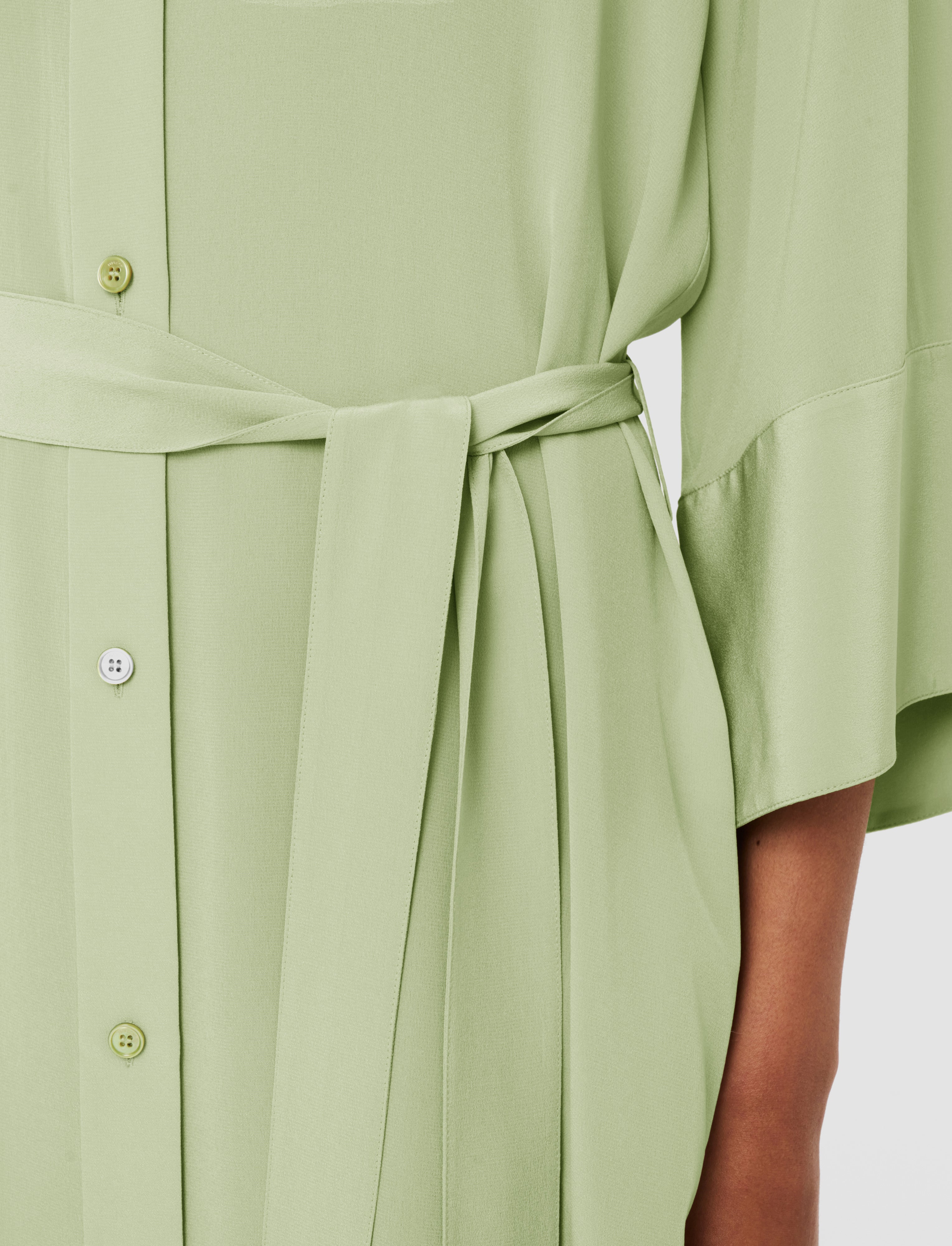 green-darius-crepe-de-soie-silk-dress-JOSEPH