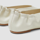 Leather Pointy Ballerina Shoes