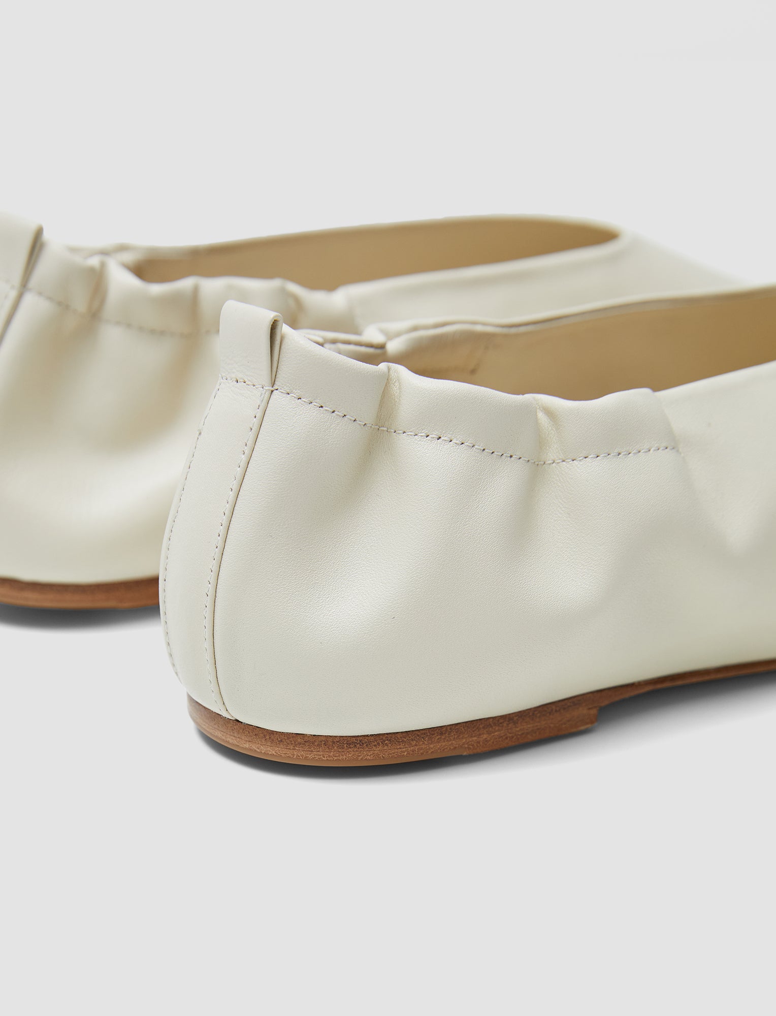 beige-leather-pointy-ballerina-shoes-JOSEPH
