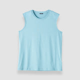 Cotton Silk Jersey Tank Top
