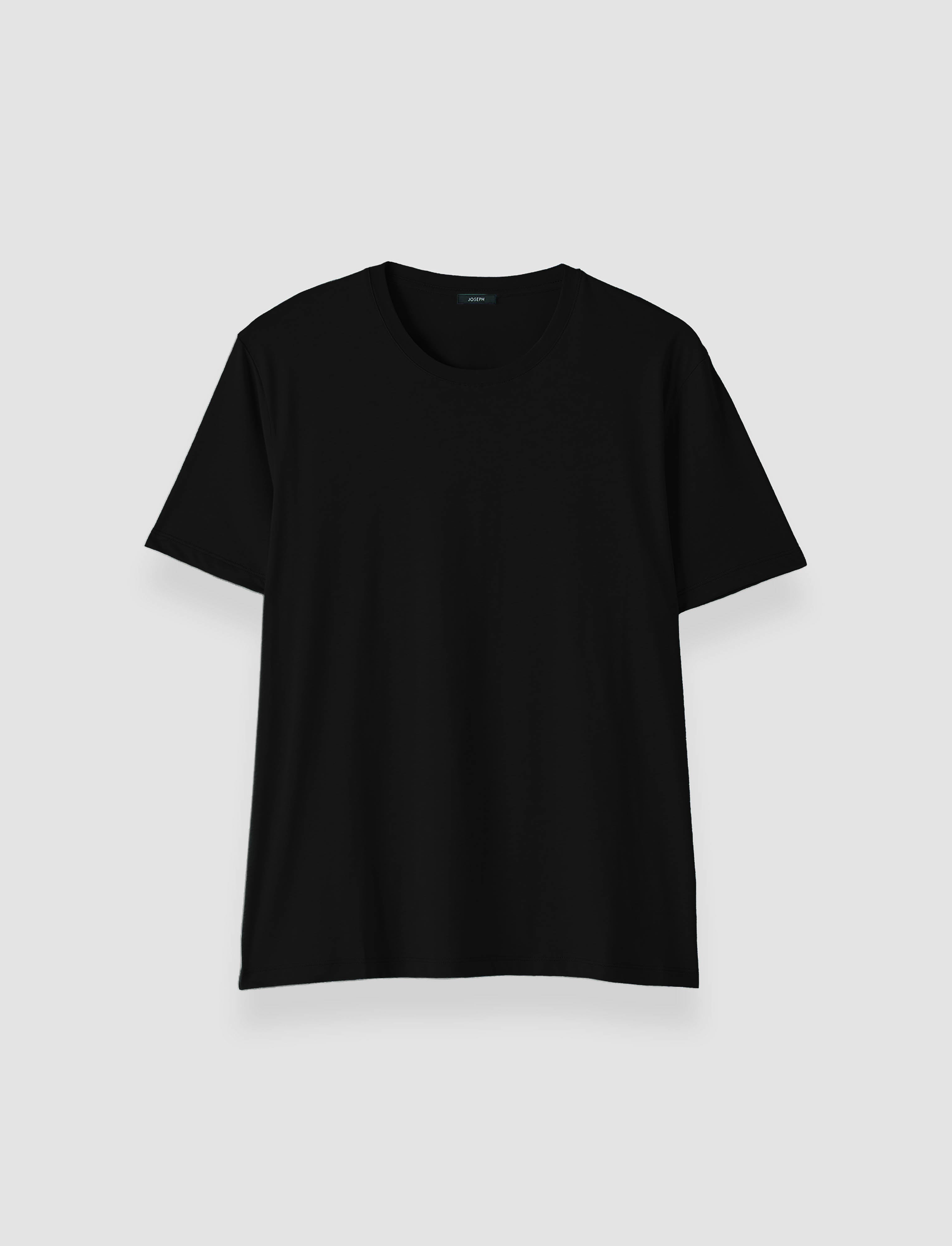 black-cotton-silk-jersey-t-shirt-JOSEPH