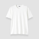 T-shirt en jersey de coton et soie