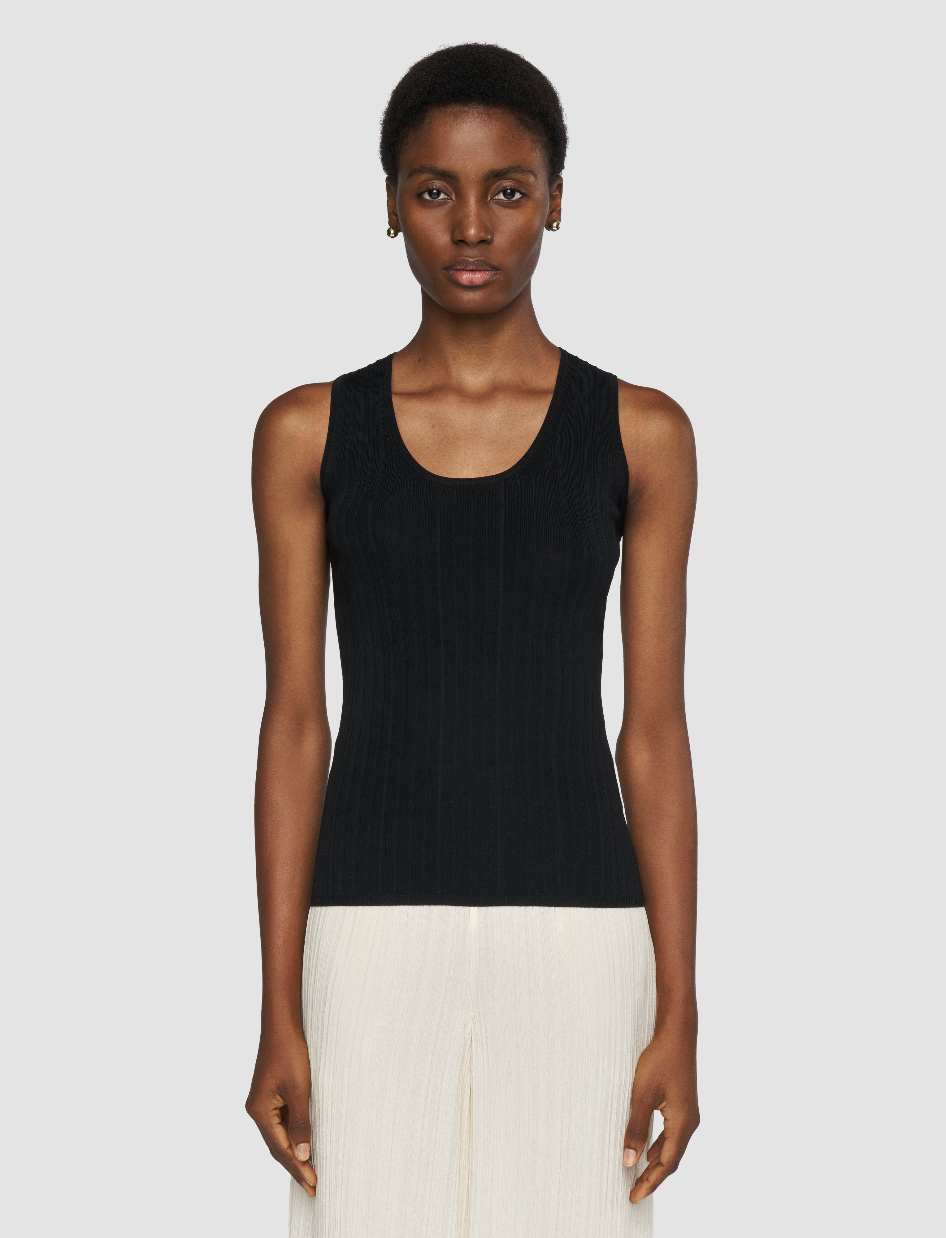 black-viscose-rib-tank-top-JOSEPH