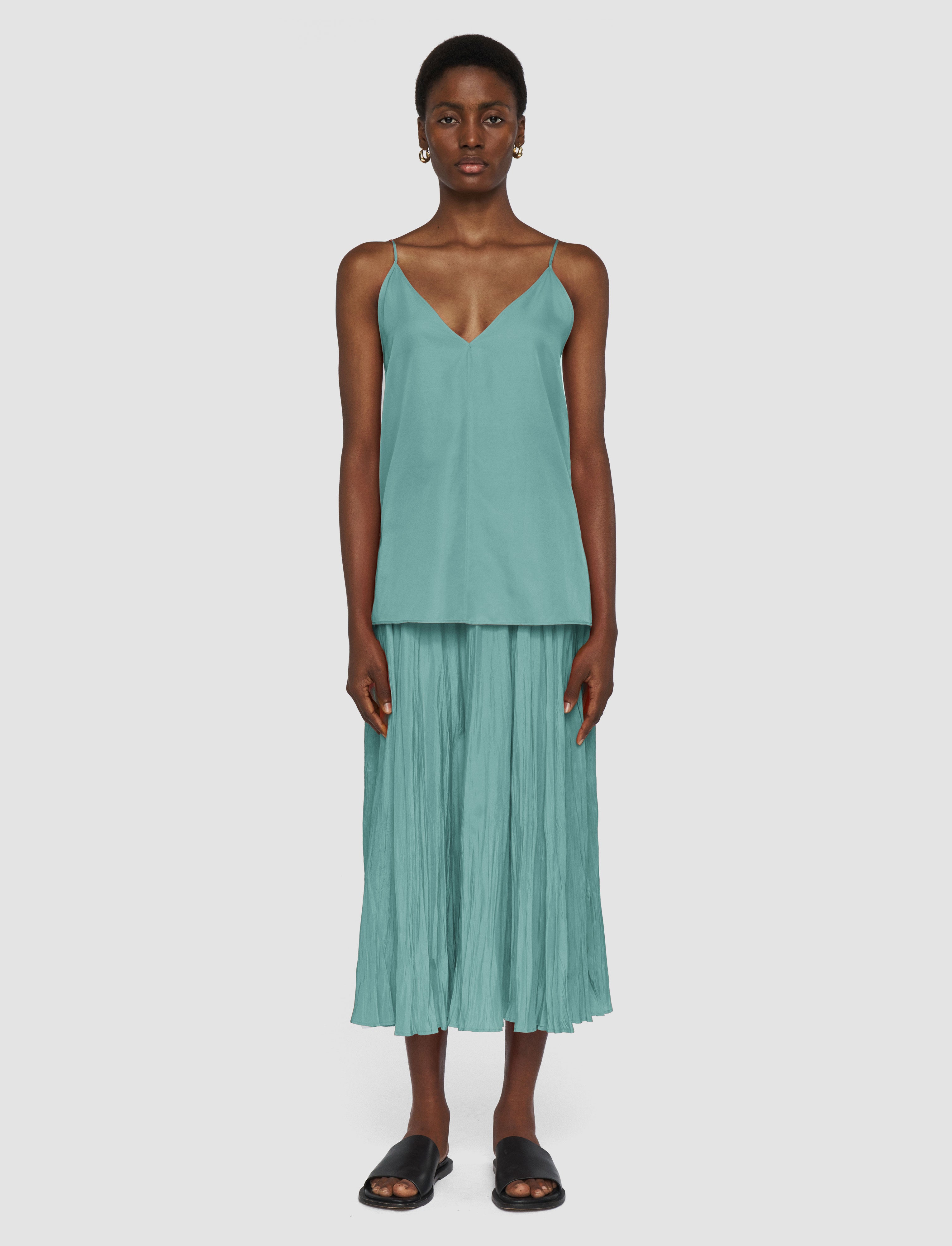 blue-aragon-soft-cotton-silk-top-JOSEPH