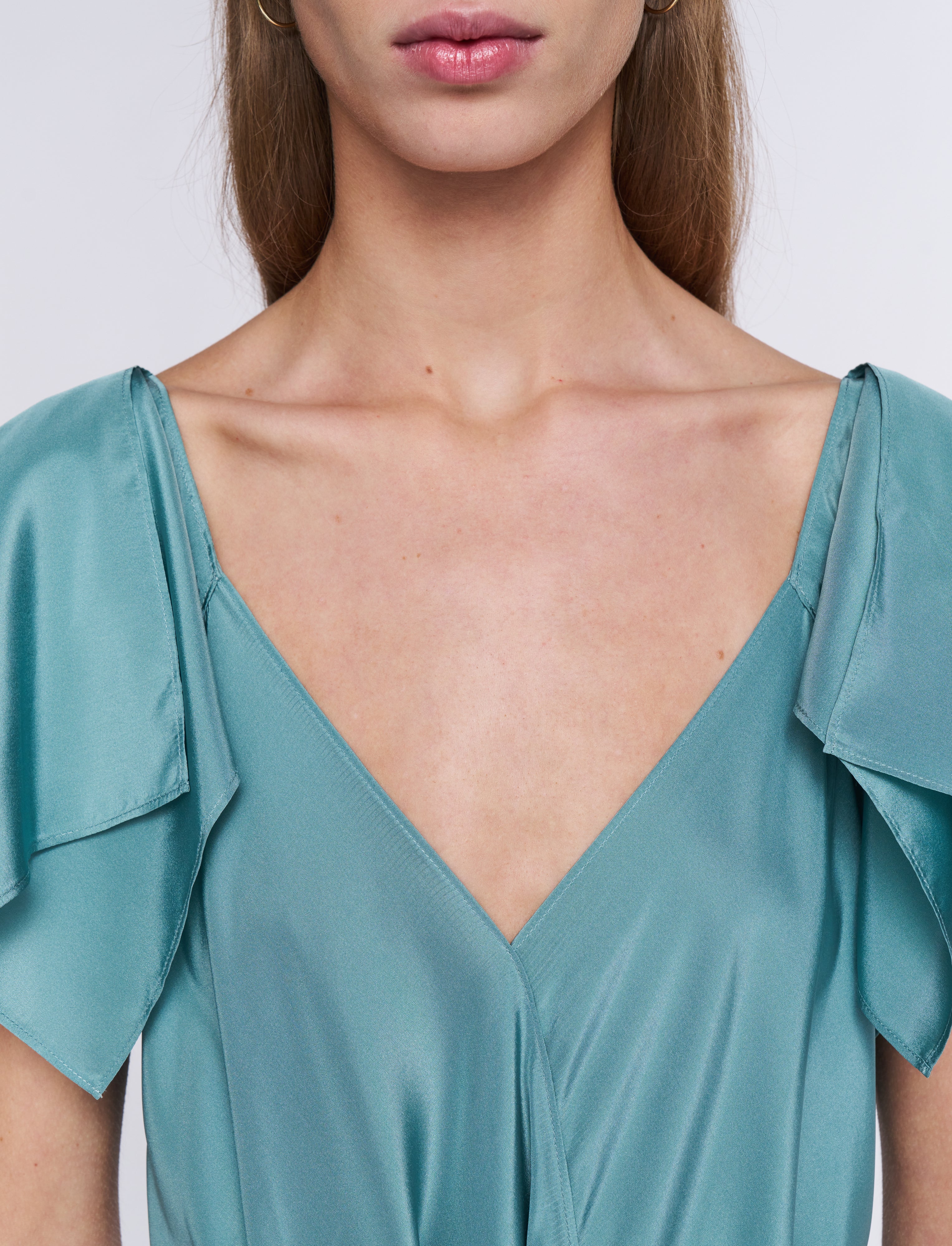 blue-plumet-habotai-silk-dress-JOSEPH