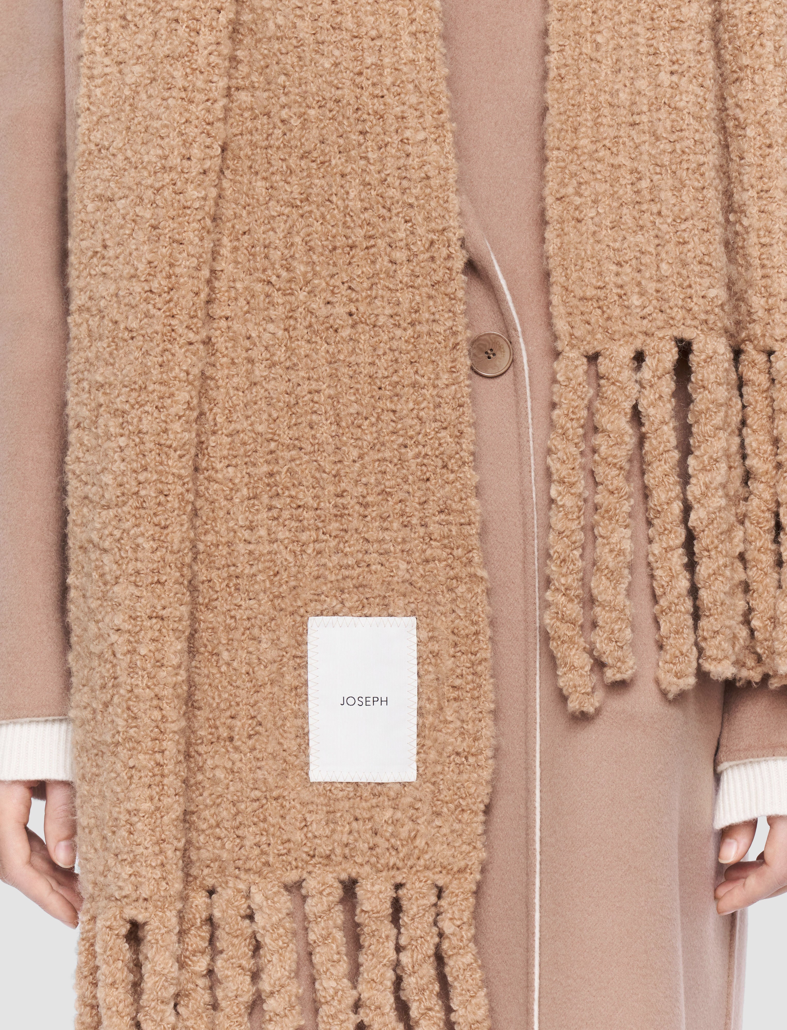 tan-boucle-knit-scarf-JOSEPH