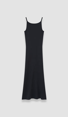 Black Viscose Knit Stretch Dress - Joseph