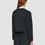 Black Viscose Knit Stretch Cardigan Jacket - Joseph