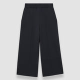 Black Viscose Knit Stretch Culottes - Joseph
