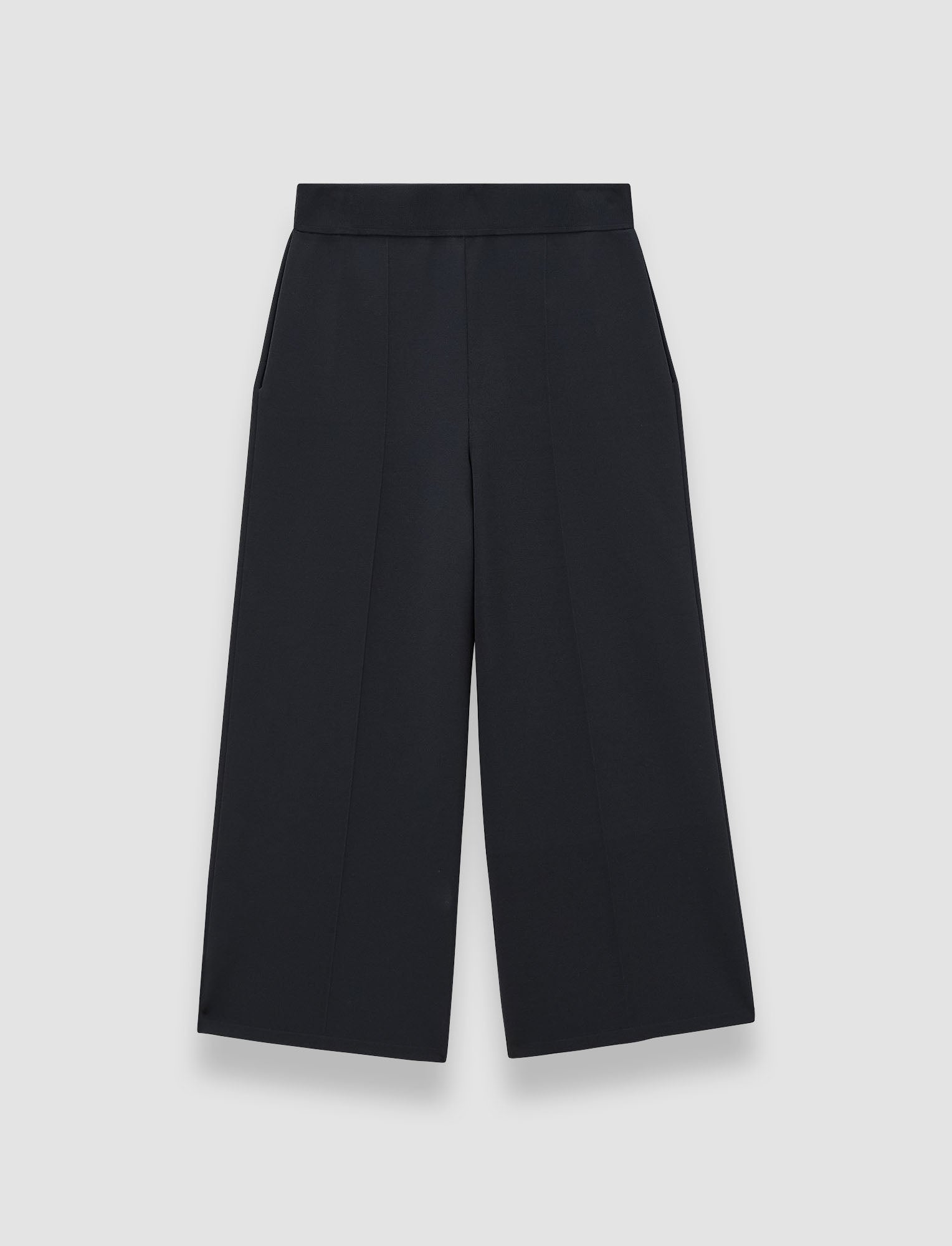 black-viscose-knit-stretch-culottes-JOSEPH