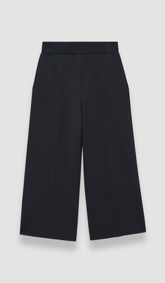 Black Viscose Knit Stretch Culottes - Joseph