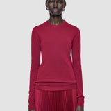 Red Cashair Round Neck Jumper - Joseph
