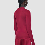 Red Cashair Round Neck Jumper - Joseph