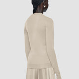 Cashair ラウンドネックジャンパー 