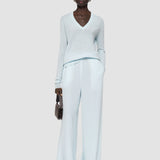 Blue Cashair V Neck Jumper - Joseph