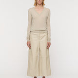 Cashair Vネックジャンパー 