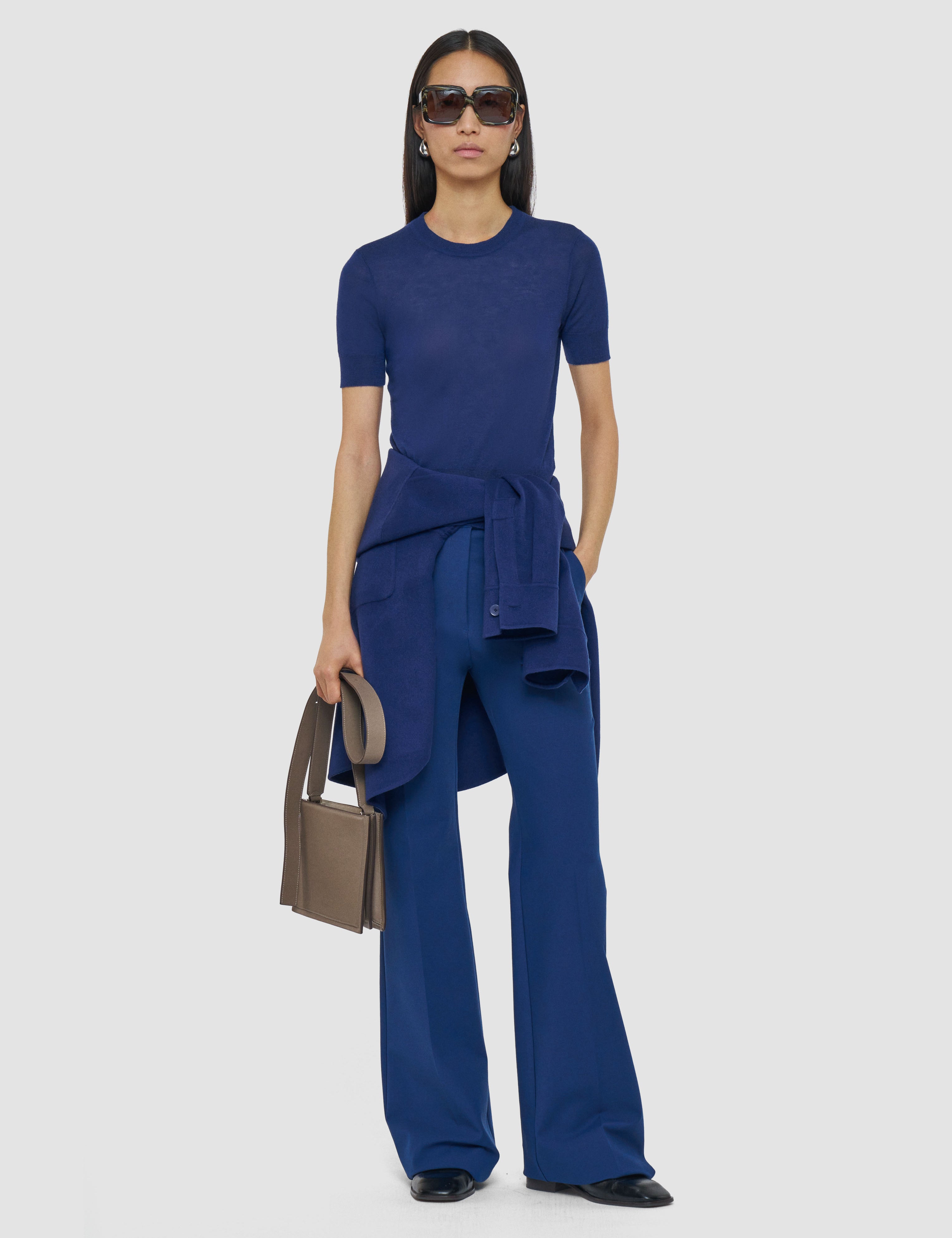 Blue Cashair Top - Joseph