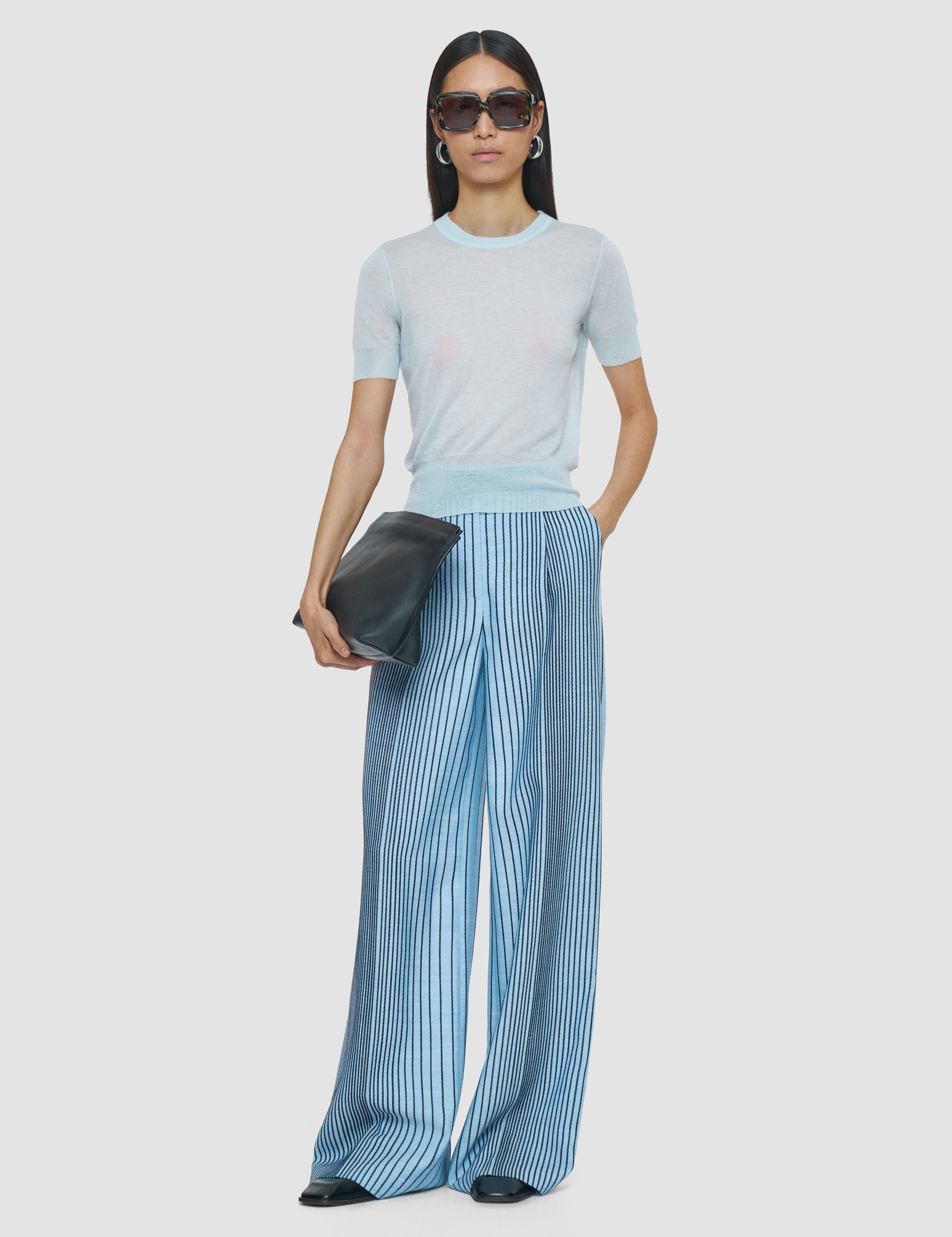 Blue Cashair Top - Joseph