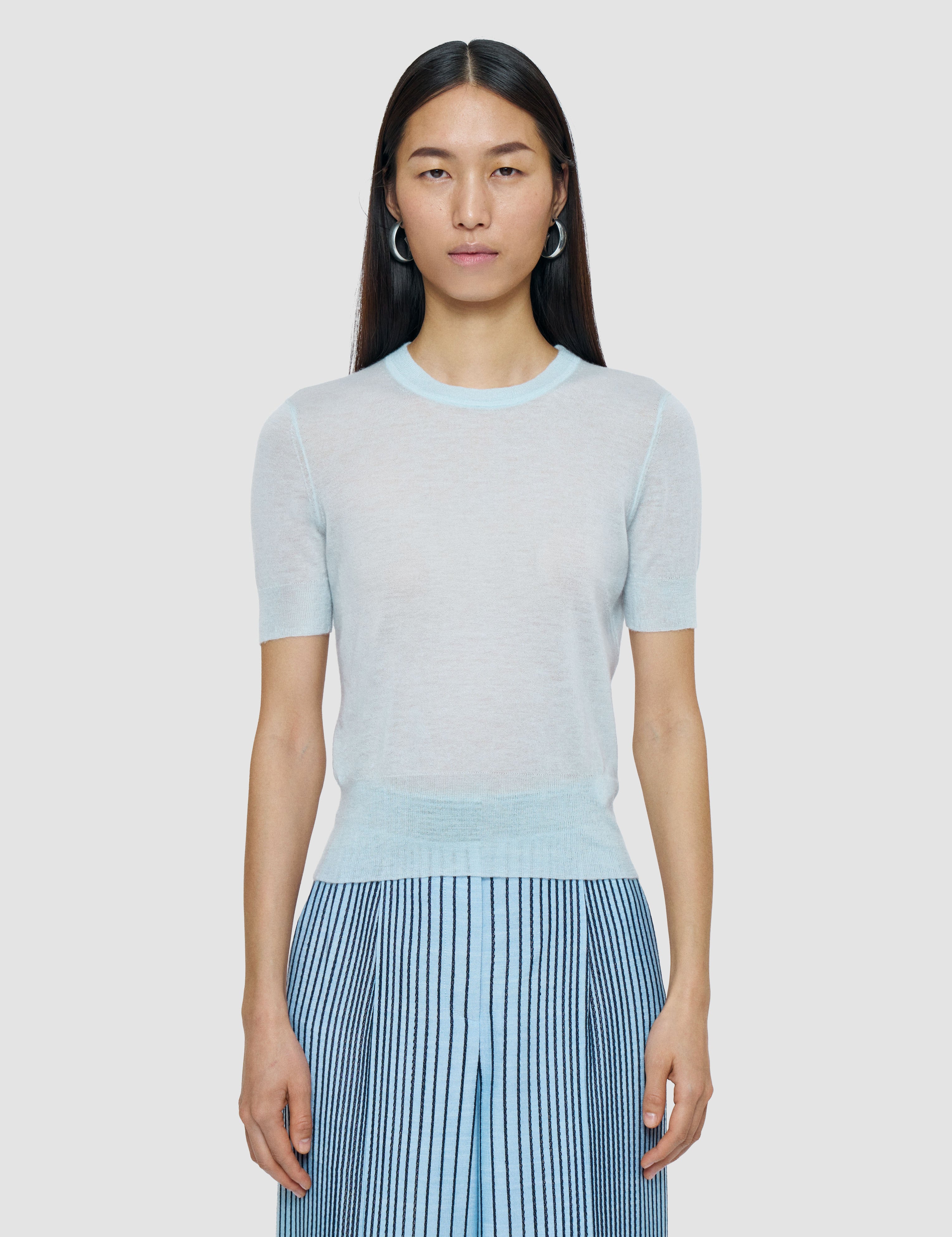 Blue Cashair Top - Joseph