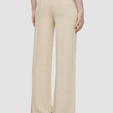 Viscose Grid Knit Trousers