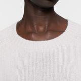 Open Cashmere Round Neck Jumper
