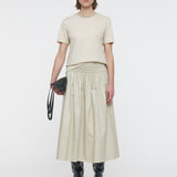 Cotton Silk Jersey T-Shirt