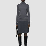 Grey Cashair High Neck Jumper - Joseph